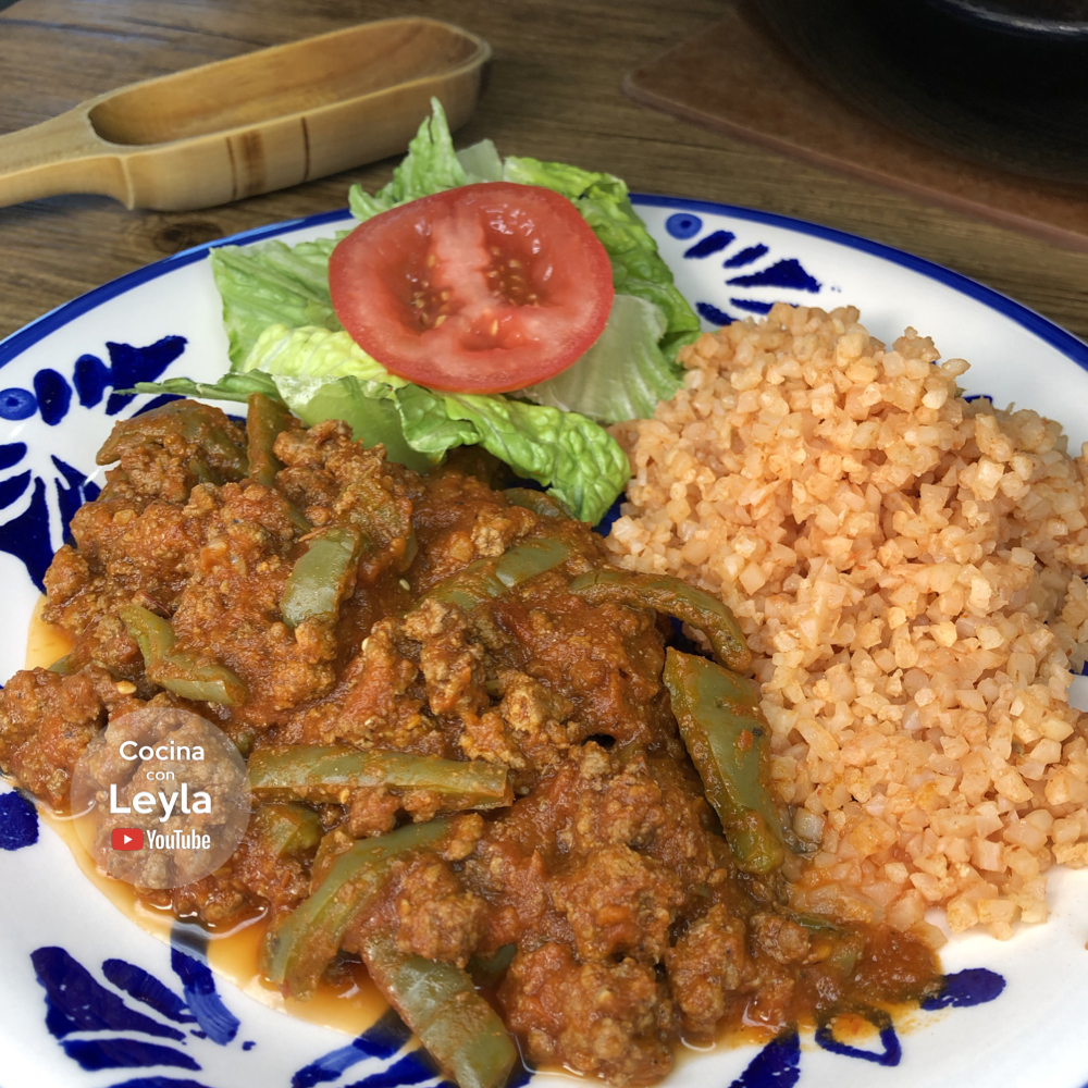 Carne molida con nopal . Receta de carne molida con nopal comida mexicana  keto – Corazón Contento Con Ley